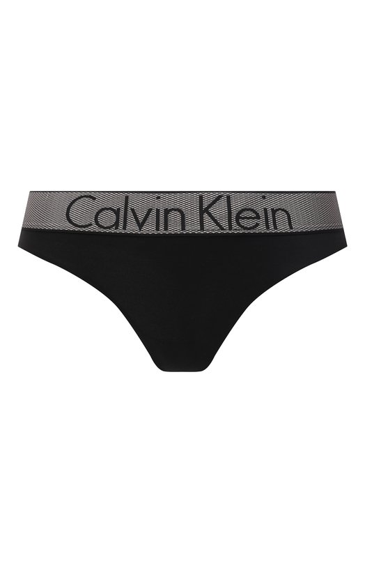 Стринги с широким поясом и логотипом бренда Calvin Klein Underwear 