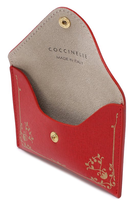 Кожаный футляр для карт с принтом Coccinelle 