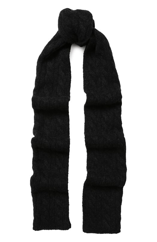 Кашемировый вязаный шарф Lanvin 