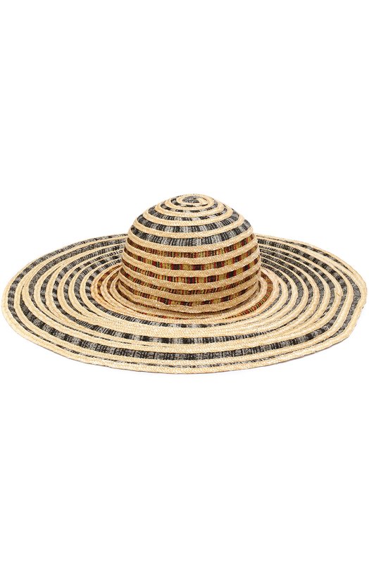 Пляжная шляпа с соломенной отделкой Missoni 