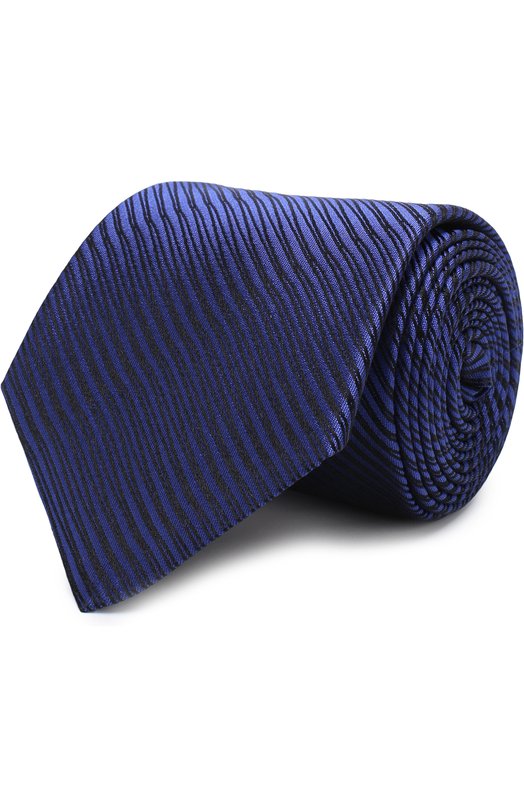 Шелковый галстук с узором ea7 