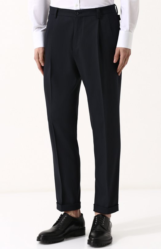 Укороченные брюки прямого кроя Dolce&Gabbana 