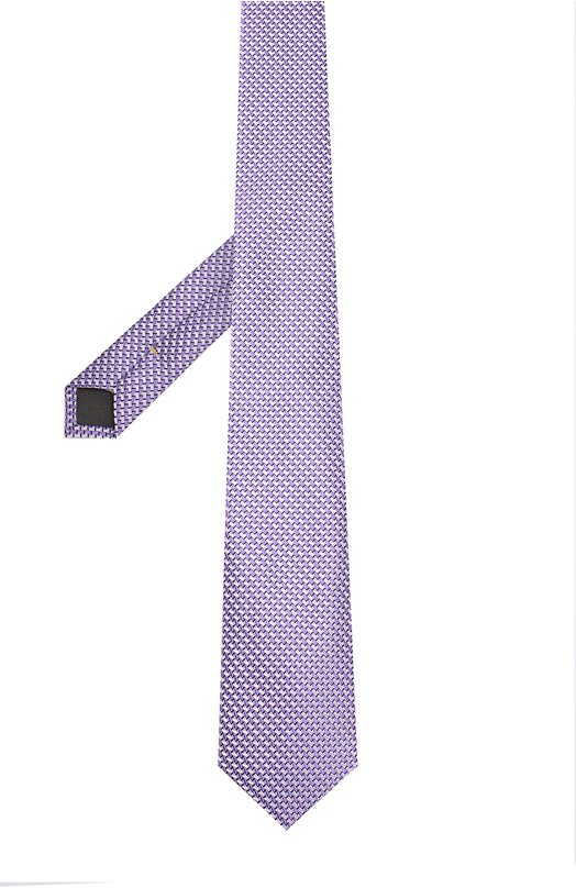 Шелковый галстук с узором Canali 