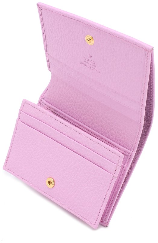 Кожаный футляр для кредитных карт Gucci 