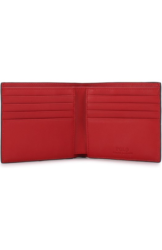 Кожаное портмоне с отделениями для кредитных карт Polo Ralph Lauren 