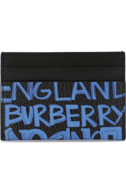 Кожаный футляр для карт с принтом Graffiti Burberry 