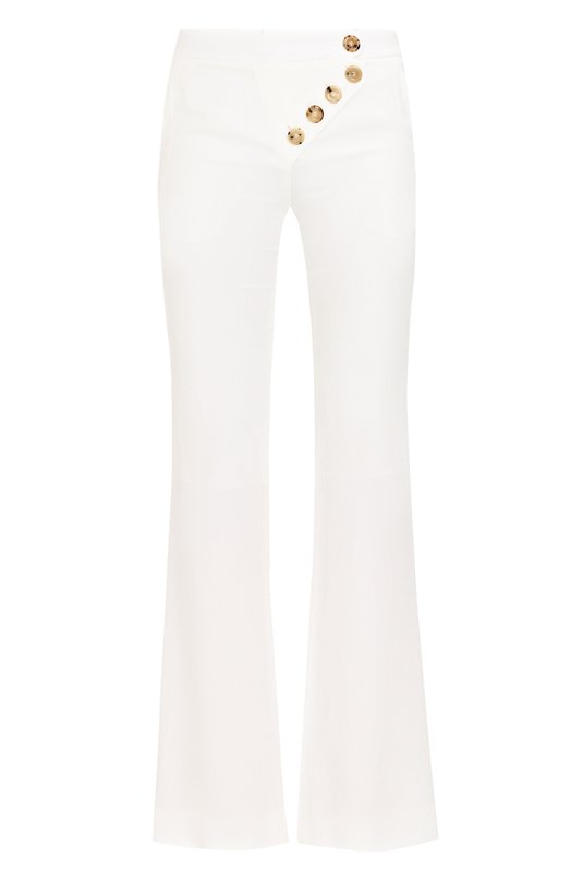 Однотонные расклешенные брюки с карманами Chloe 
