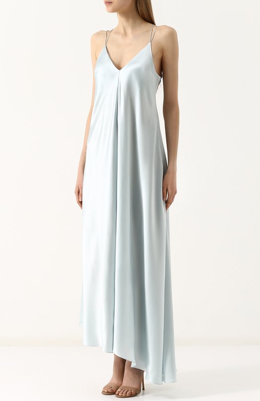 Шелковое платье-комбинация с открытой спиной WALK OF SHAME 