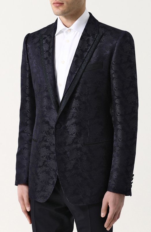 Шелковый вечерний пиджак Dolce&Gabbana 
