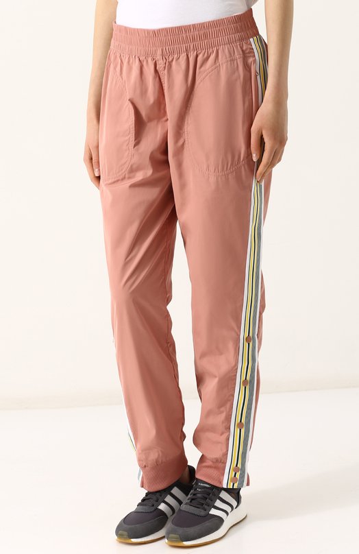 Спортивные брюки с лампасами adidas by Stella McCartney 