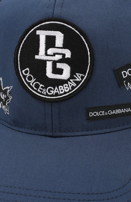 Бейсболка из смеси хлопка и шелка Dolce&Gabbana 