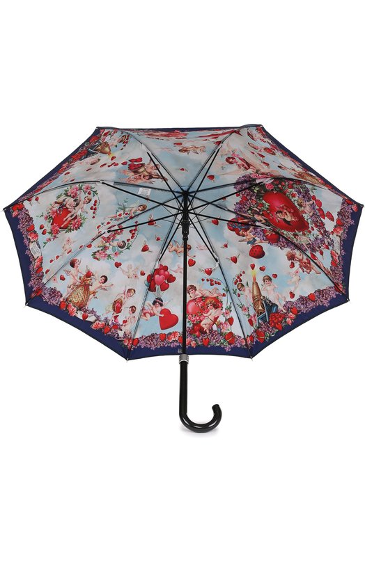 Зонт-трость с принтом Love Moschino 