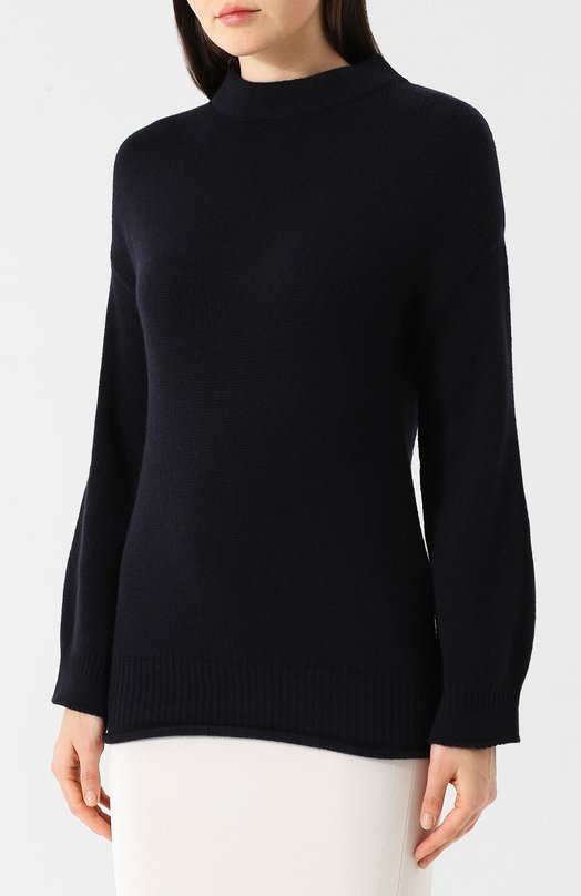 Кашемировый пуловер с воротником-стойкой Giorgio Armani 