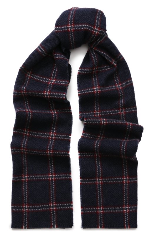 Кашемировый шарф с необработанным краем Johnstons Of Elgin 