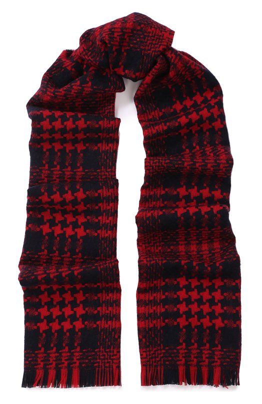 Кашемировый шарф с бахромой Johnstons Of Elgin 