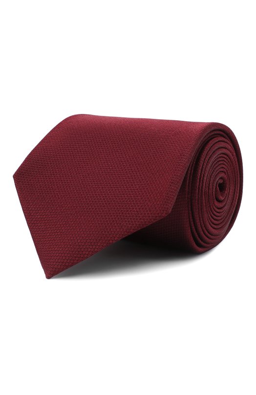 Brioni Однотонный шелковый галстук Brioni