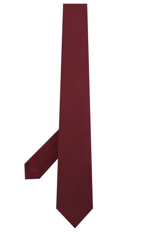 Brioni Однотонный шелковый галстук Brioni