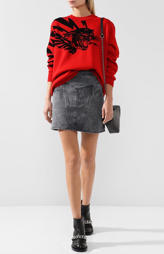 Пуловер свободного кроя с декоративной вышивкой Givenchy 