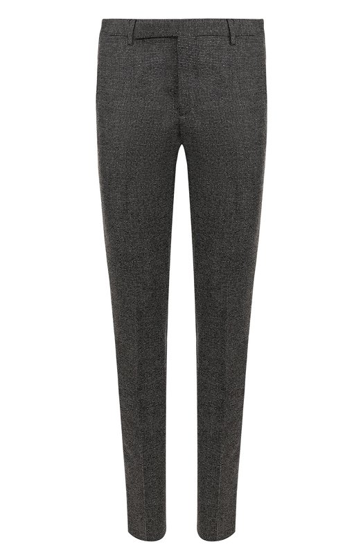 Шерстяные брюки прямого кроя Yves Saint Laurent 