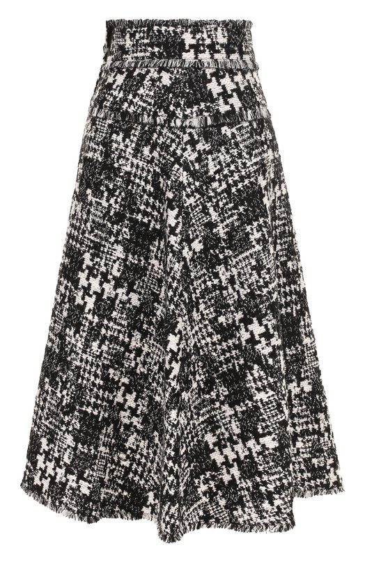 Вязаная юбка-миди с бахромой Dolce&Gabbana 