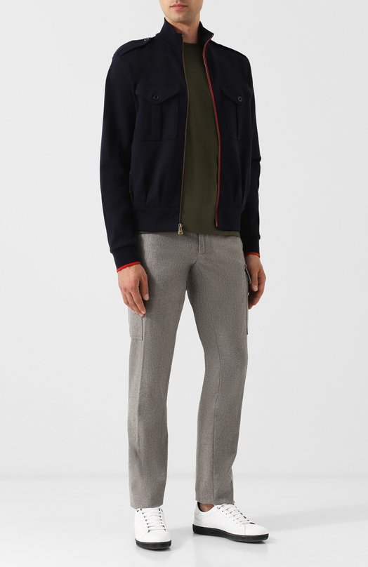 Шерстяные брюки-карго прямого кроя Ralph Lauren 