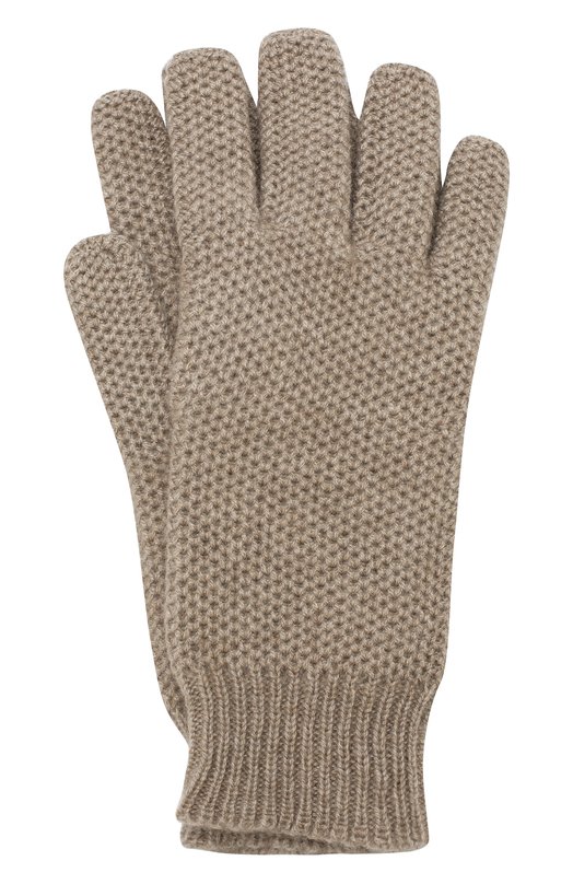 Кашемировые перчатки фактурной вязки TSUM Collection 