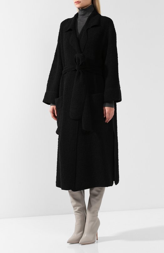 Вязаное пальто с поясом Tak.ori 