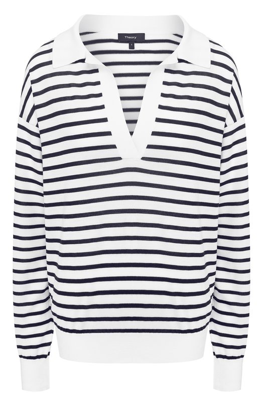 Пуловер из смеси шерсти и шелка Theory