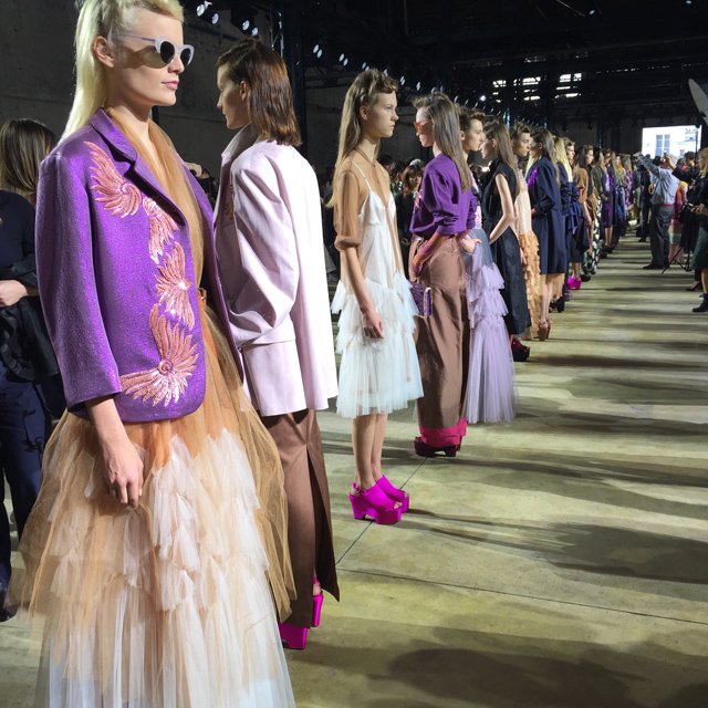 Показ Dries Van Noten 