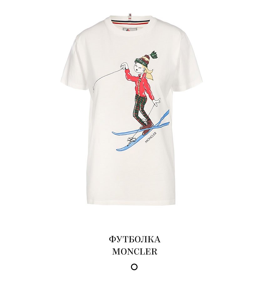 Хлопковая футболка, Moncler