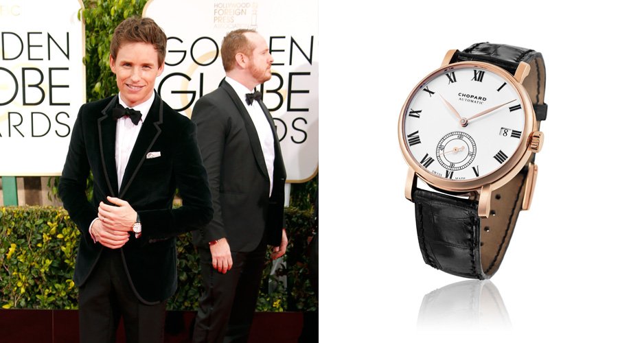 Эдди Редмэйн в часах Chopard