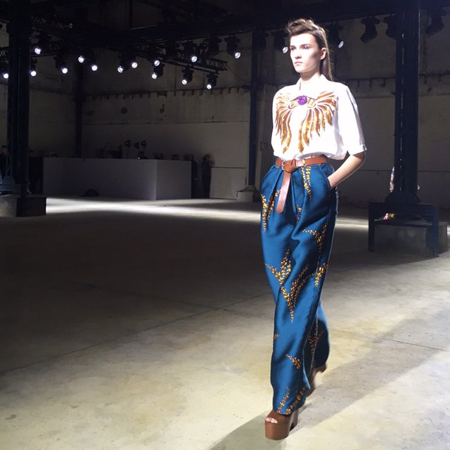 Показ Dries Van Noten 