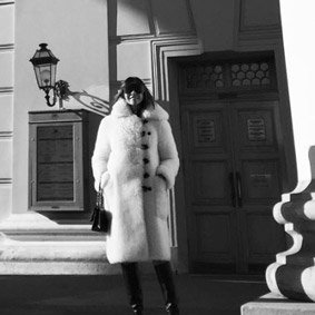 Карин Ройтфельд в Москве