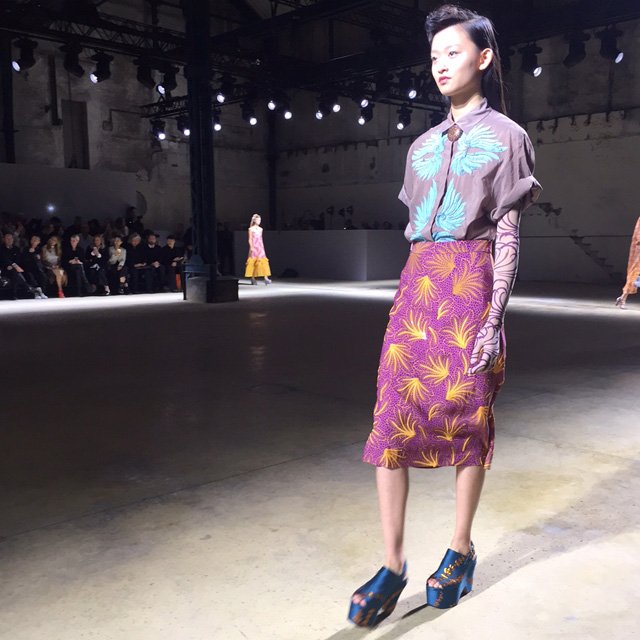 Показ Dries Van Noten 